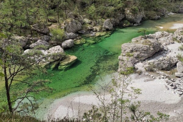 Excursion to the Pozze Smeraldine and the ghost town of Frassaneit in Val Meduna